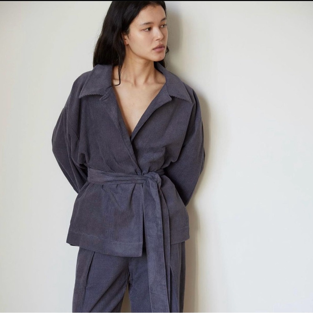 Deiji Studios Belted Robe jacket